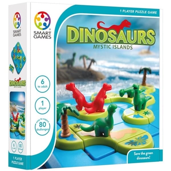 Smart Games Dinosaurs-Mystic Island (5-99 years) - 5414301518426 1