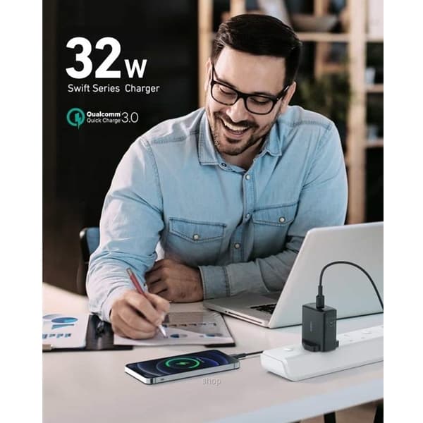Aukey PA-F3S 32W Swift Series PD USB C Wall Charger 3