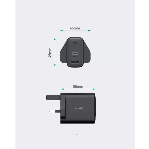 Aukey PA-F3S 32W Swift Series PD USB C Wall Charger 7