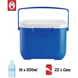 Coleman 16QT Cooler Box (Blue) - 4992826454067 4