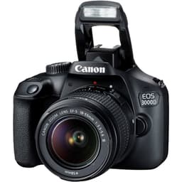 Canon EOS-3000D Black DSLR Camera with 18mm-55mm (Canon Warranty) 4