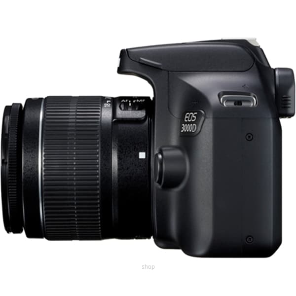 Canon EOS-3000D Black DSLR Camera with 18mm-55mm (Canon Warranty) 6