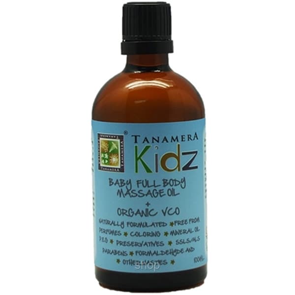 Tanamera Baby Full Body Massage Oil + Organic VCO 100ml - TN28-R002 1
