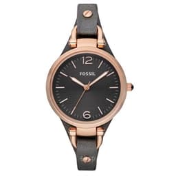 Fossil ES3077 Women's Georgia Grey Leather Watch 1