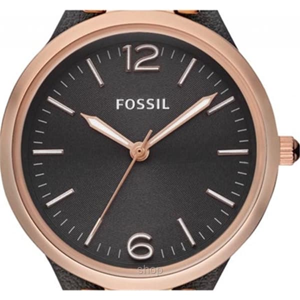 Fossil ES3077 Women's Georgia Grey Leather Watch 2