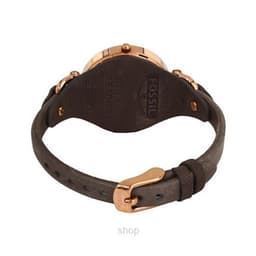 Fossil ES3077 Women's Georgia Grey Leather Watch 4