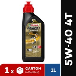 [Carton Packaging] Castrol POWER1 Ultimate 5W-40 4T 1L 1