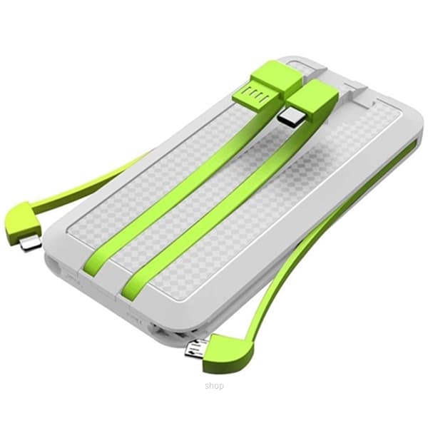 Pineng PN-957 10000mAh Built-In 4 Cable Lithium Polymer Power Bank 2