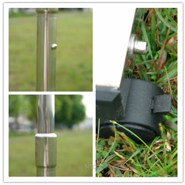 MHT Floor Series Stainless Steel Single Cloth Hanger - MHT-101 2