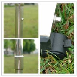 MHT Floor Series Stainless Steel Single Cloth Hanger - MHT-101 2