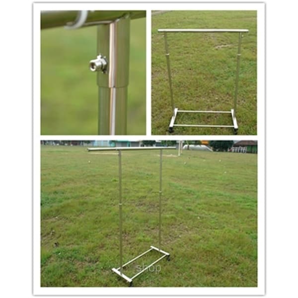 MHT Floor Series Stainless Steel Single Cloth Hanger - MHT-101 4