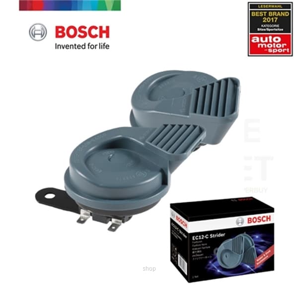 Bosch Strider Fanfare Horn Set (Low & High Tone) - 0986AH0220 1