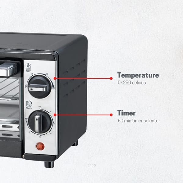 Butterfly 9L Oven Toaster - BOT-5211 3