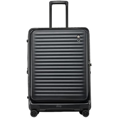 Echolac Celestra Polycarbonate PC Double-Coil Zipper 20 Inch Hard Case Luggage - EC-PC183FA