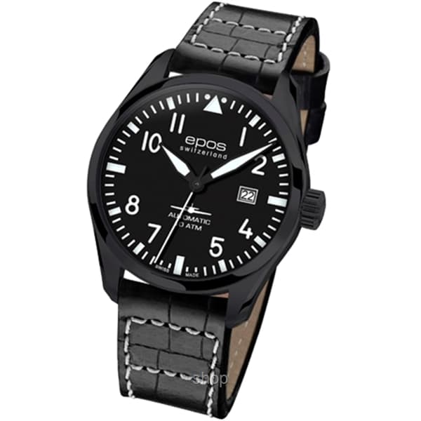 Epos Sportive Pilot PVD Black Watch - 3401 1