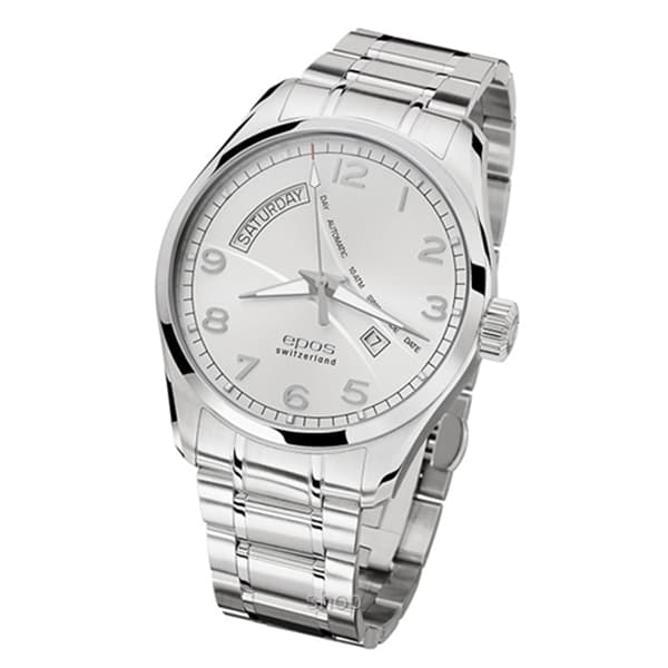 Epos Passion Gent Steel Silver Bracelet Watch - 3402 1