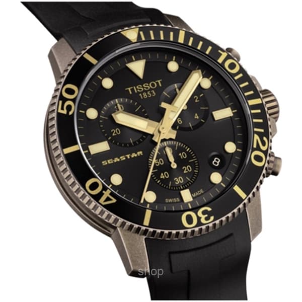 Tissot T120.417.37.051.01 Men's T-Sport Seastar 1000 Chronograph Watch 2