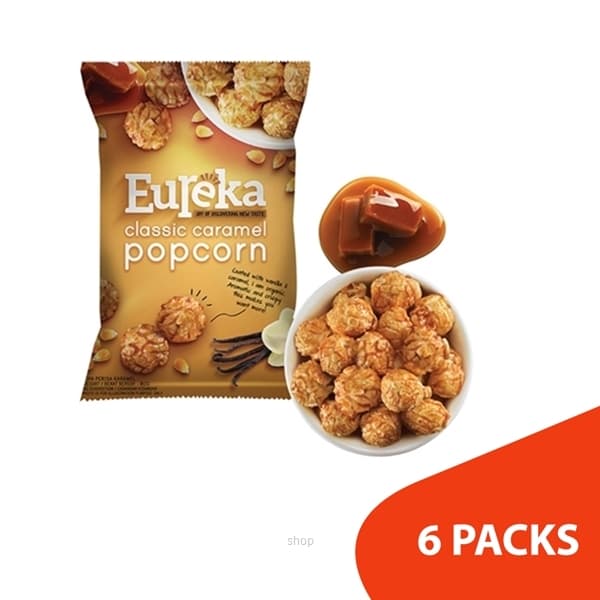 [Set of 6] Eureka Popcorn Classic Caramel 80g - A45.0010.001 1