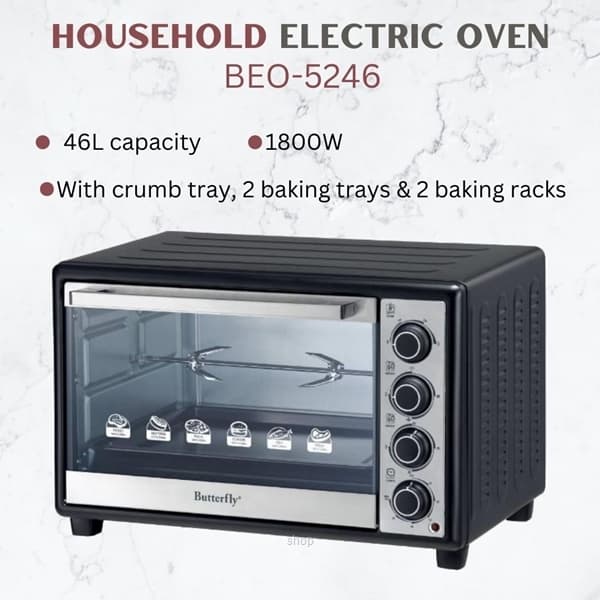 Butterfly 46L Electric Oven - BEO-5246 4