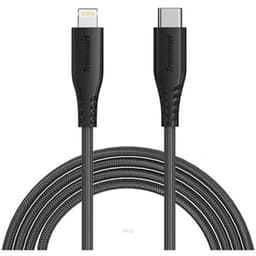 Tronsmart Double Braided Nylon 6.6FT USB-C to Lightning Cable 1