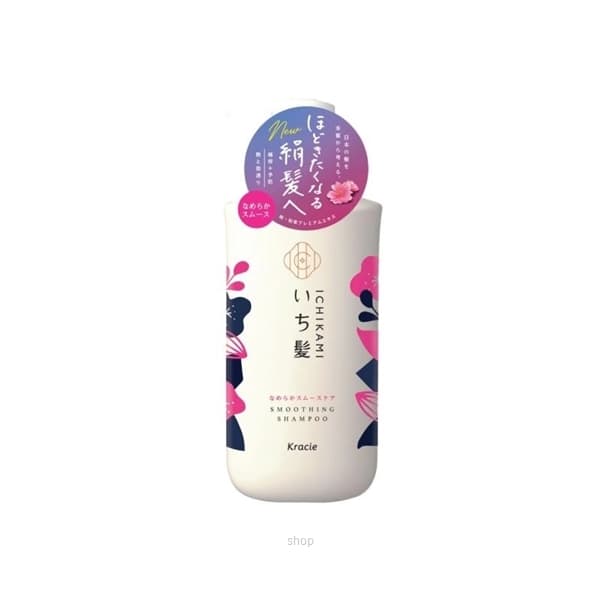 Kracie Ichikami Smoothing Shampoo Jumbo (480ml) - 72102 1