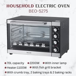 Butterfly 70L Electric Oven - BEO-5275 3