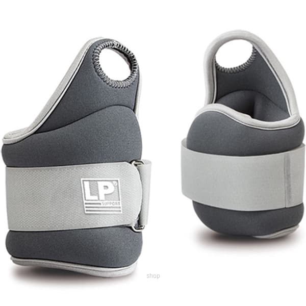LP Support Thumb & Wrist Weights 2kg/pair (2 x 1kg) Grey & Grey - FT3102 1