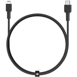 Aukey Impulse MFi Braided Nylon USB C to Lightning Cable 1M - CB-CL1 1