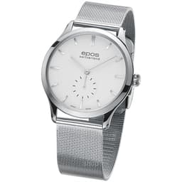Epos Originale Ultra Thin White Watch - 3408 1