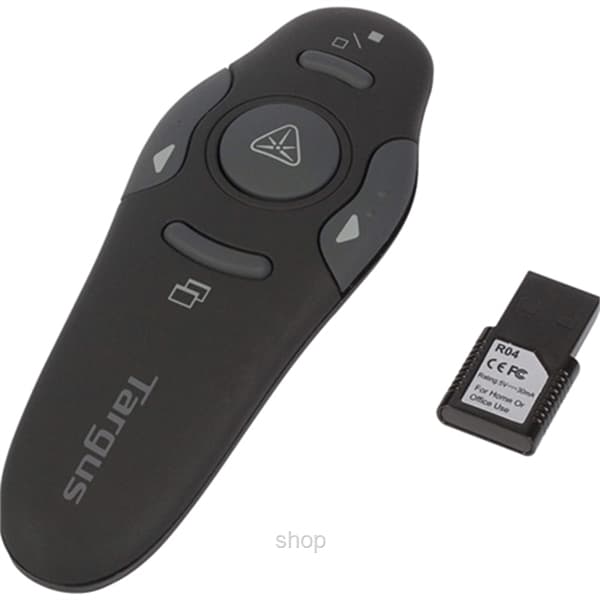 Targus Wireless Presenter with Laser Pointer Black - AMP16AP51 1