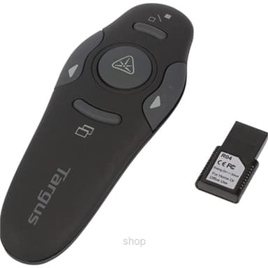 Targus Wireless Presenter with Laser Pointer Black - AMP16AP51