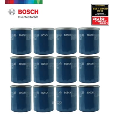 Bosch Oil Filter Toyota [12pcs] Carton Packaging - 0986AF0351
