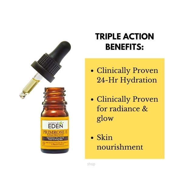 GOE Primrose E Radiant Skin Serum (Revitalises Dry, Dull & Tired-looking Skin) 2