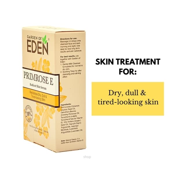 GOE Primrose E Radiant Skin Serum (Revitalises Dry, Dull & Tired-looking Skin) 3