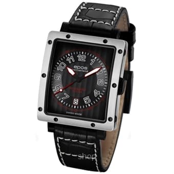 Epos Sportive Steel Black Watch - 3417