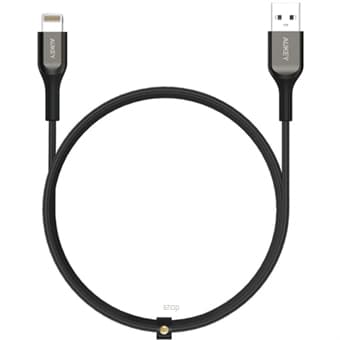 Aukey MFI USB A To Lightning Kevlar Cable 1.2M - CB-AKL1