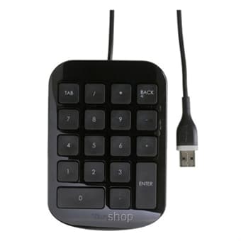 Targus Wired Numeric Keypad (Mac and Win) Black - AKP10