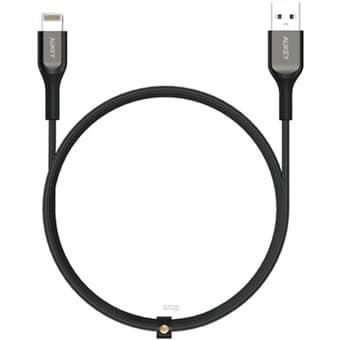 Aukey MFI USB A To Lightning Kevlar Cable 2M - CB-AKL2