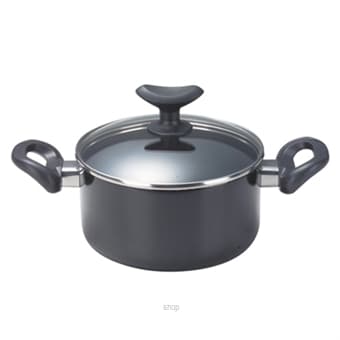 [Clearance] ASD 20cm Teflon Non-Stick Stock Pot - HP8720-RD