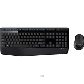 Logitech MK345 Comfort Wireless Keyboard and Mouse Combo Dekstop - 920-006491