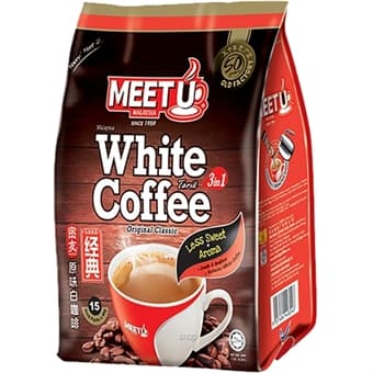 (Set of 3) Meet U White Coffee 3 in 1 (15 x 40gm)