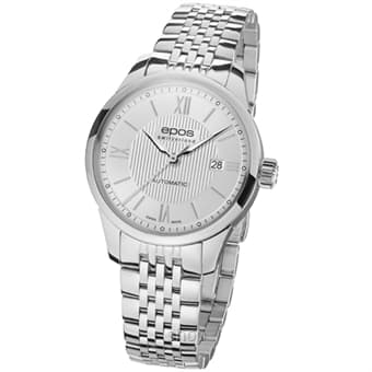 Epos Originale Silver Roman Bracelet Watch - 3426