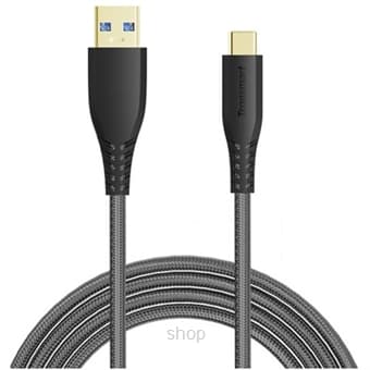 Tronsmart TAC01 Nylon Double Braided USB-C Cable 0.9M (Gold Connector)