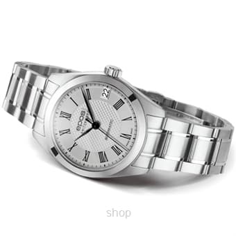 Epos Ladies Silver Roman Bracelet Watch - 4411