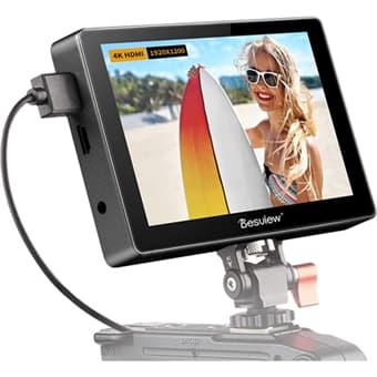 Desview R72 7 Inch On Camera Touch Screen Monitor Black - 2400-R7II