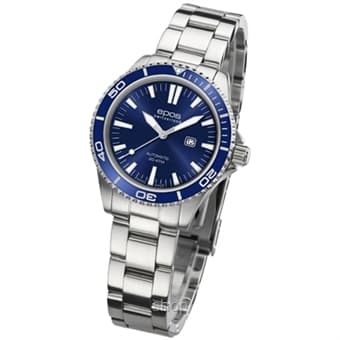 Epos Ladies Blue Index Bracelet Watch - 4413