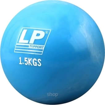 LP Support Pilates Toning Ball 1.5kg Blue & White - FT3501