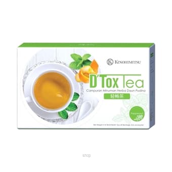 Kinohimitsu D'tox Tea Peppermint 60's