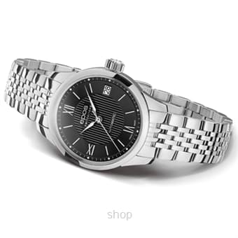 Epos Ladies Black Roman Bracelet Watch - 4426
