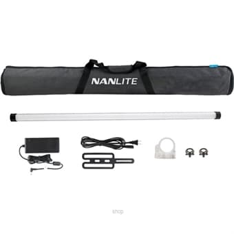 Nanlite PavoTube II 30X (4 Feet) RGBWW LED Tube with Internal Battery Black